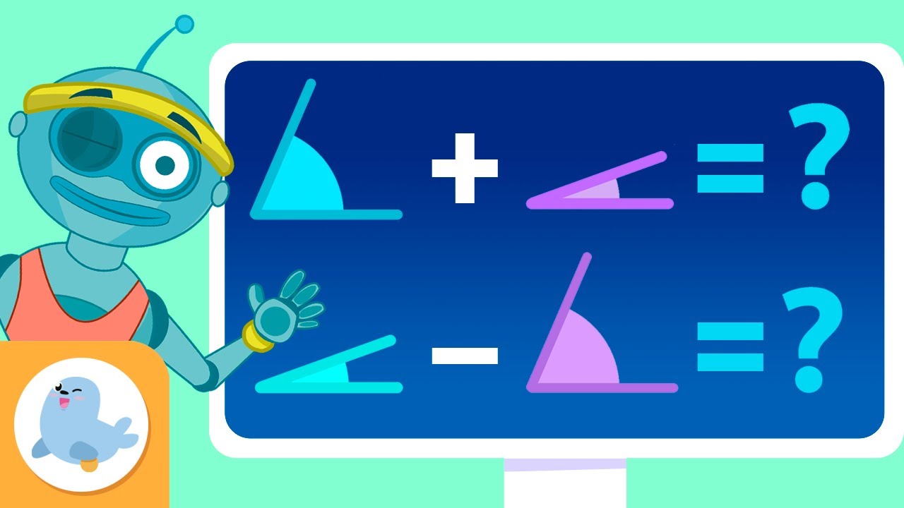 SUMA Y RESTA DE ÁNGULOS 📐➕➖ Matemáticas para niños 👧👦 Recopilación