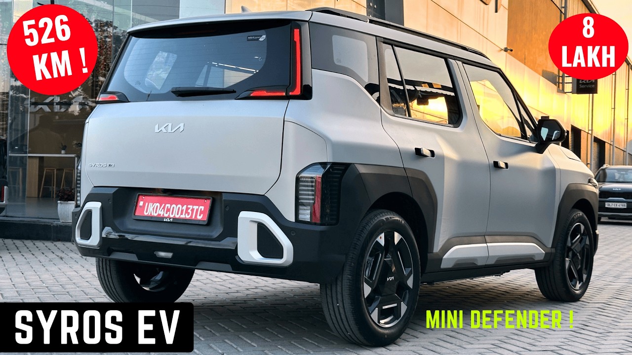 2026 Kia Syros EV - Rs 8 Lakh Electric SUV | Panoramic Sunroof, Features, Interiors, Price Details