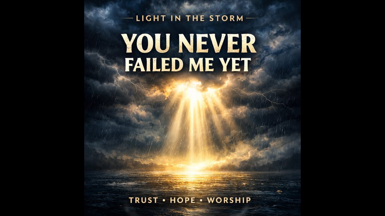 You Never Failed Me Yet | Light in the Storm – Faith-Building Worship Music for Trust & Hope