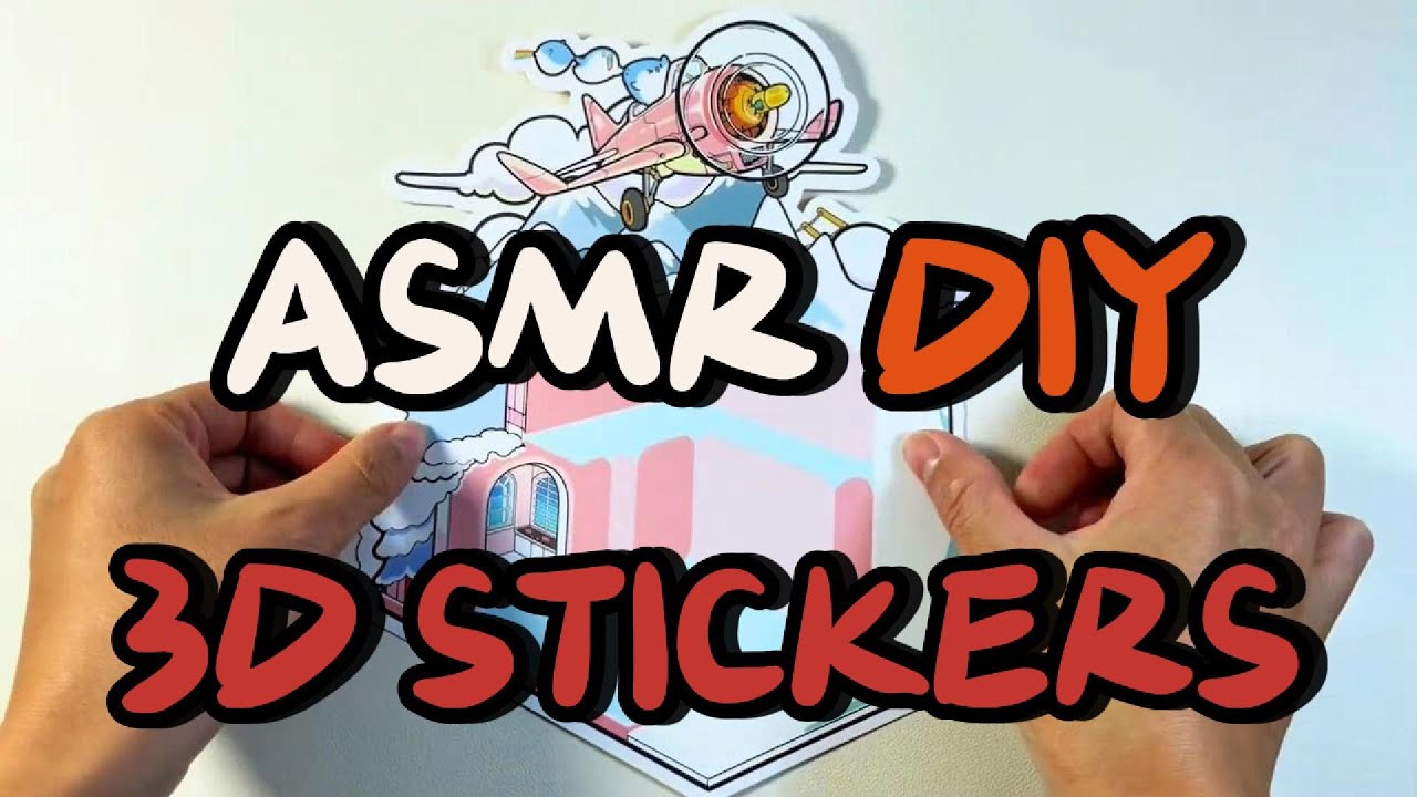 Sticker Magic Turns Paper Into A Dream House! ASMR DIY