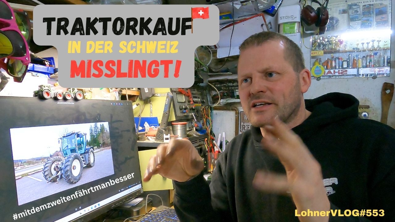 LohnerVLOG#553 Missglückter Traktorkauf, Fendt Xylon 524 aus Schweiz I John Deere ATU 300 ausbauen