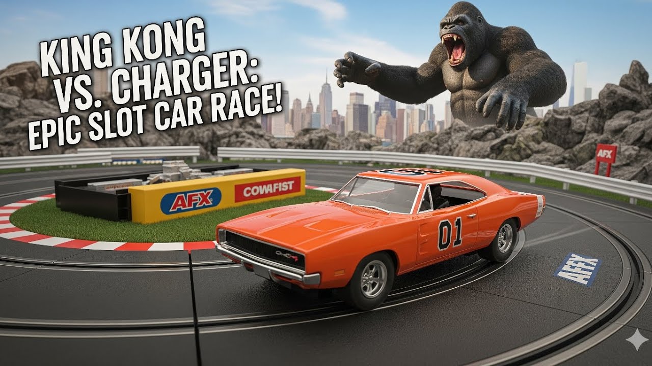 Auto World - The Dukes of Hazzard  - HO Slot Cars 
