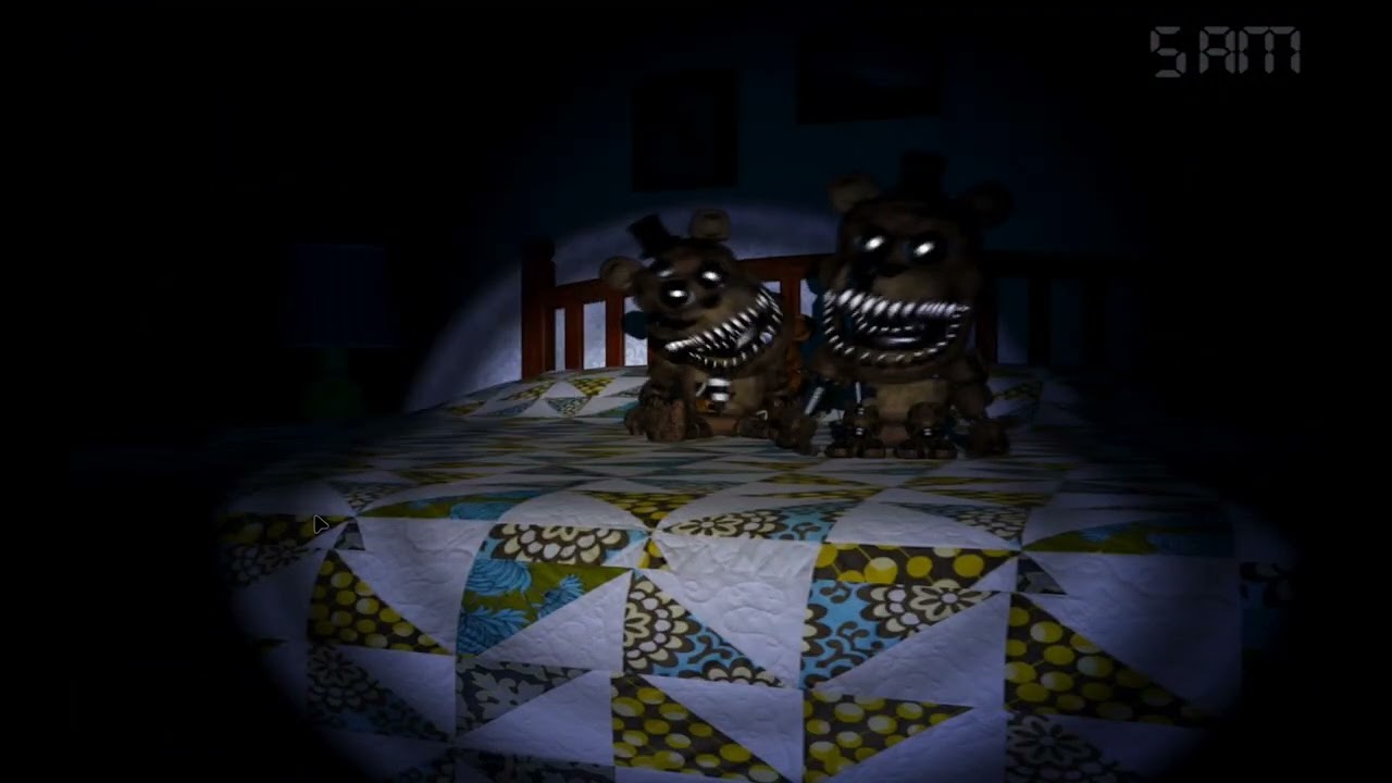 FNAF 4 OYNADIM