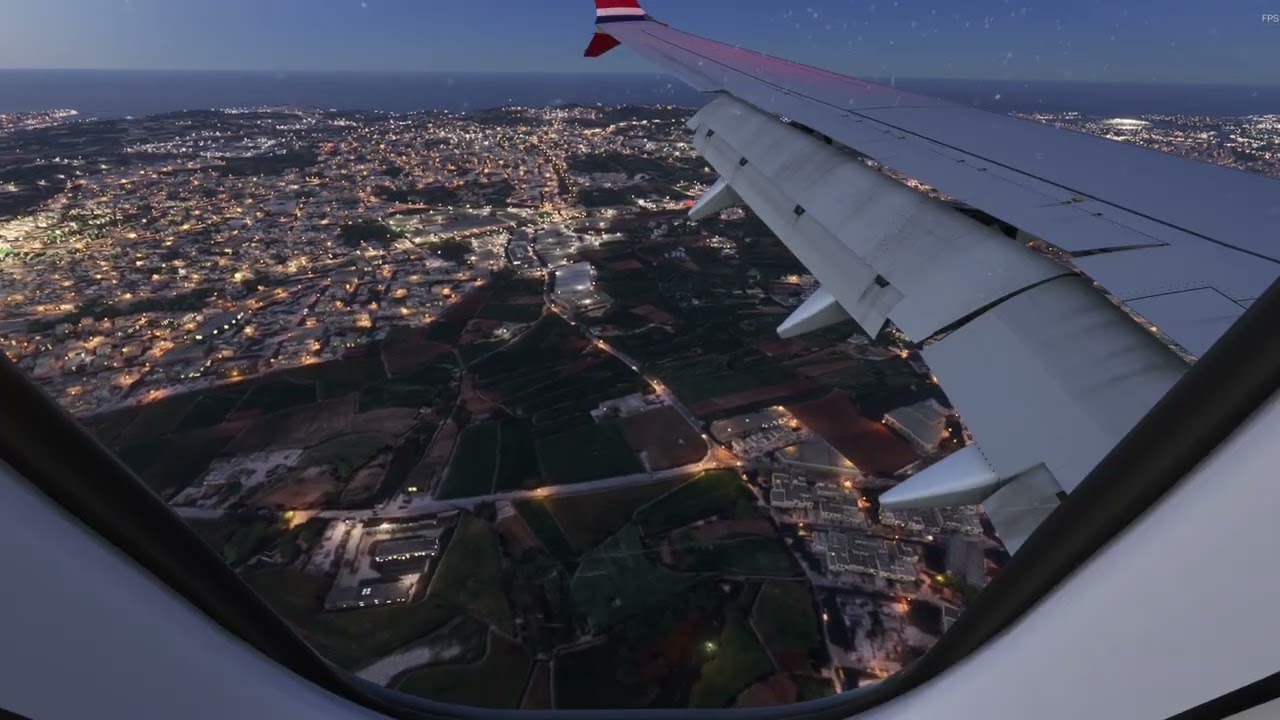 Landing in Malta | iFly 738 MAX | #msfs2024