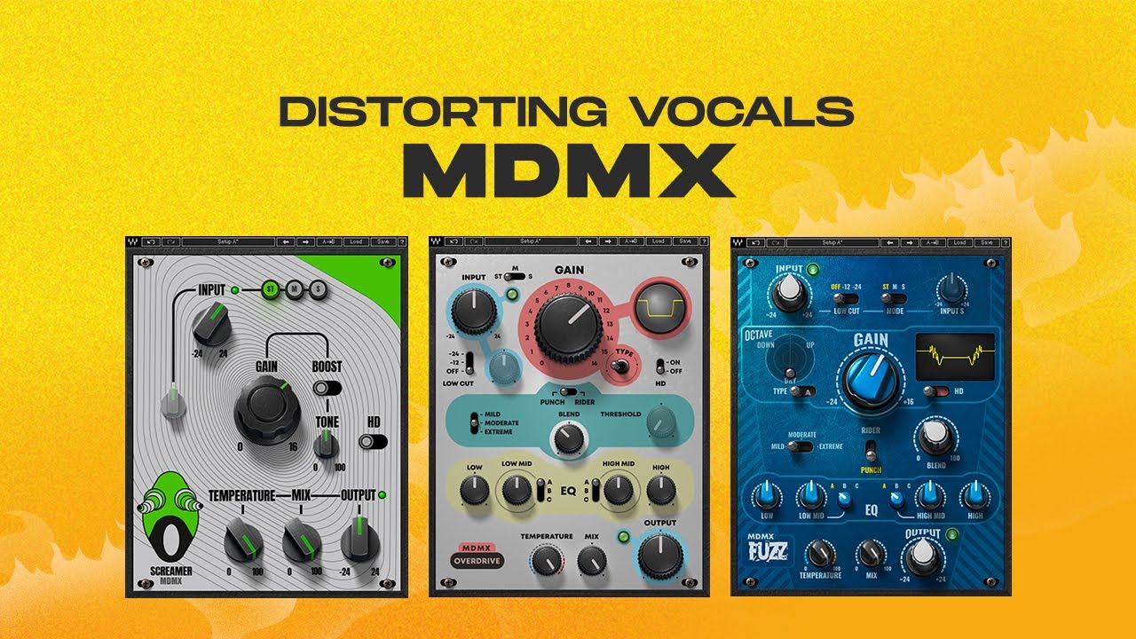 Vocal Distortion Tips with Waves MDMX Plugins