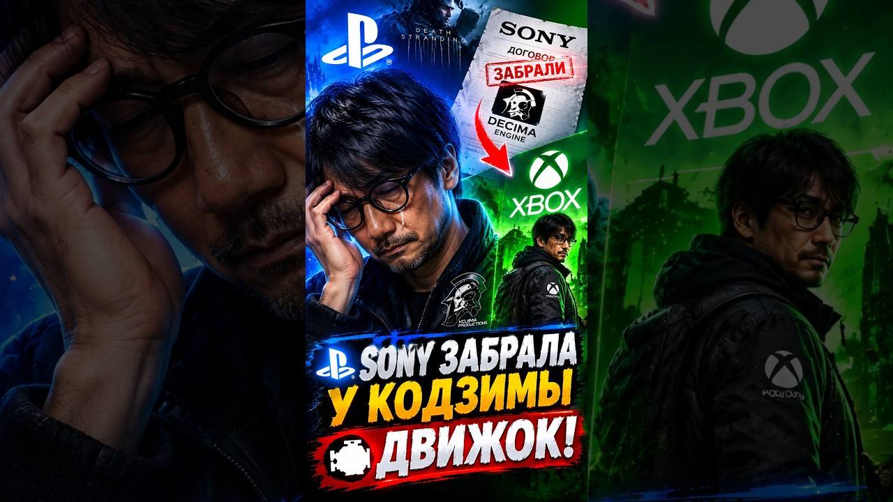 Sony забрала у Кодзимы движок DECIMA!  #лучшиеигры  #игры #sony