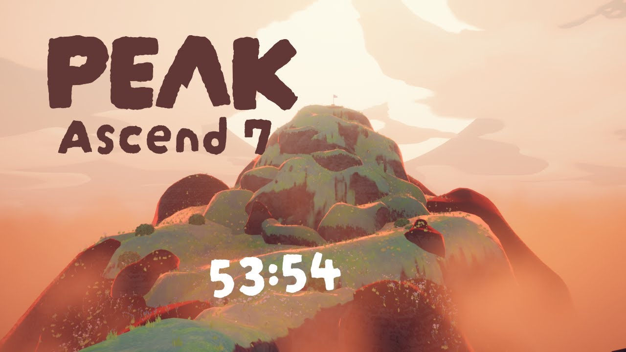 PEAK | Ascent 7 Speedrun (53:54) - No Commentary