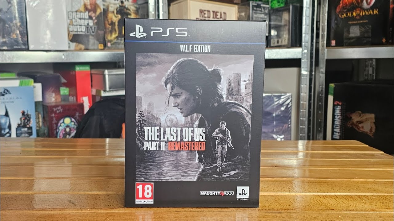 The Last of Us Part II Remastered - W.L.F. Edition - Unboxing ITA