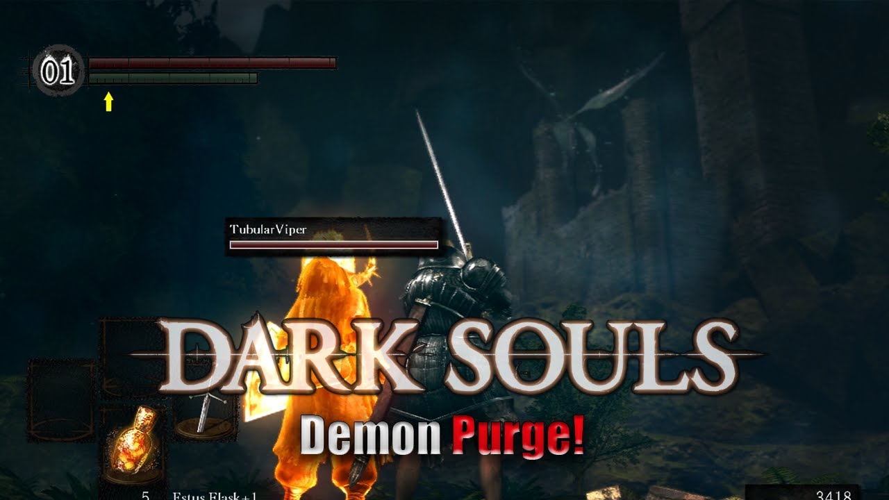 Purging Demons! (Dark souls COOP Gameplay Walkthrough)