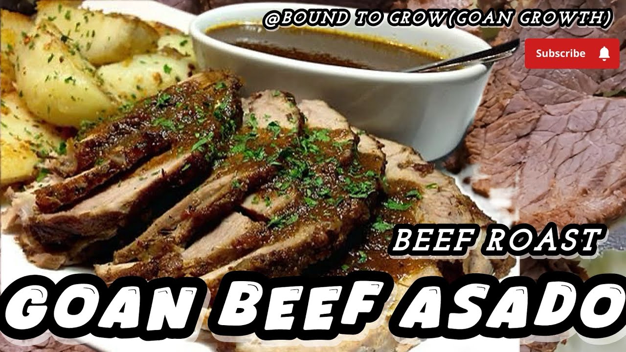 Goan Beef Asado Recipe| Perfect Beef Roast| #goanrecipe #beefroast #asado #beefroastrecipe 