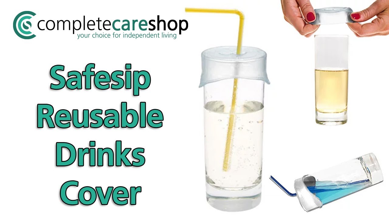 Safesip Reusable Drinks Cover - Ideal For Any Age