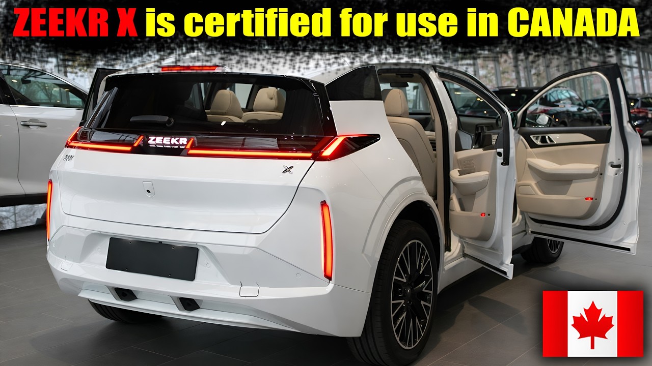 Первая модель Zeekr, предназначенная для экспорта в Канаду в 2026 году | ZEEKR X EV 2026 (30 000 ...