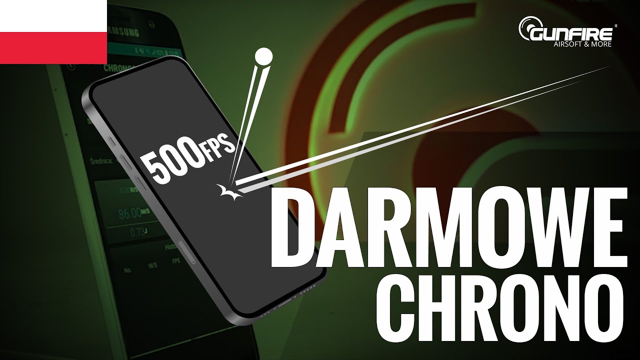 Chronograf w telefonie! - Jak zmierzyć prędkość kulki KOM&Oacute;RKĄ? - nowa aplikacja to potrafi!