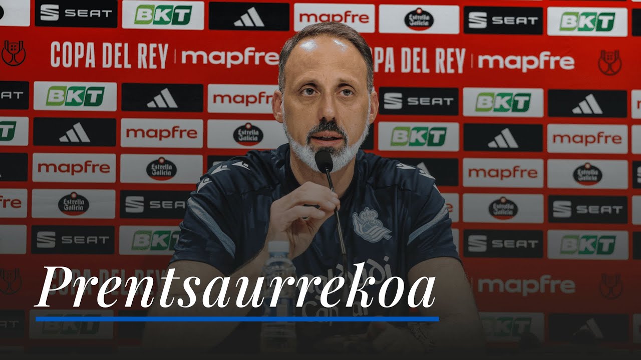 RUEDA DE PRENSA | Pellegrino Matarazzo | Athletic Club - Real Sociedad