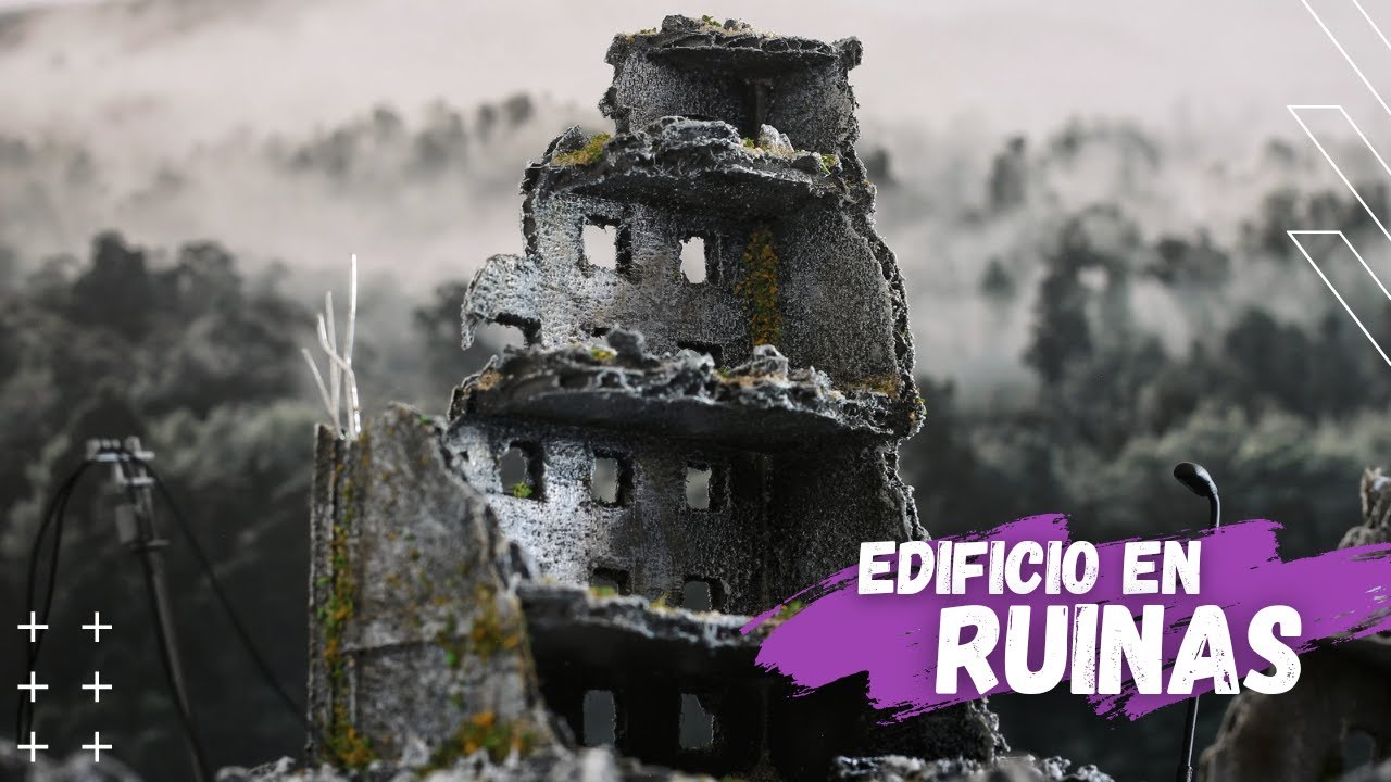 TUTORIAL | EDIFICIO en RUINAS hecho de CARTÓN