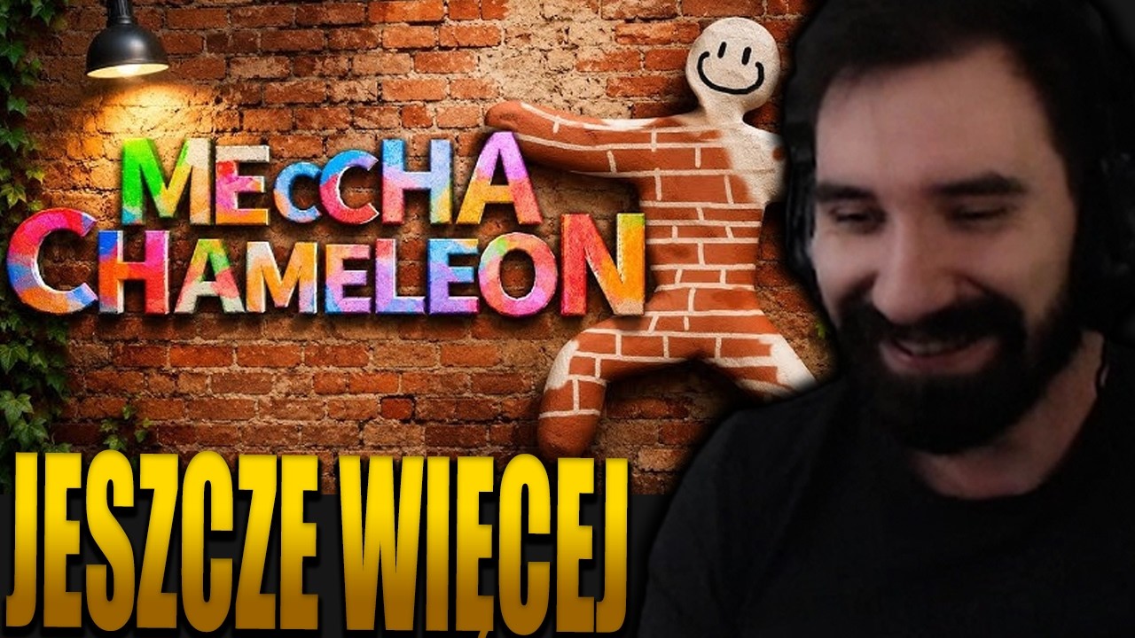 JESZCZE WIĘCEJ CHOWANEGO 🫡 GRAMY W 10 OS&Oacute;B 😎 | Meccha Chameleon