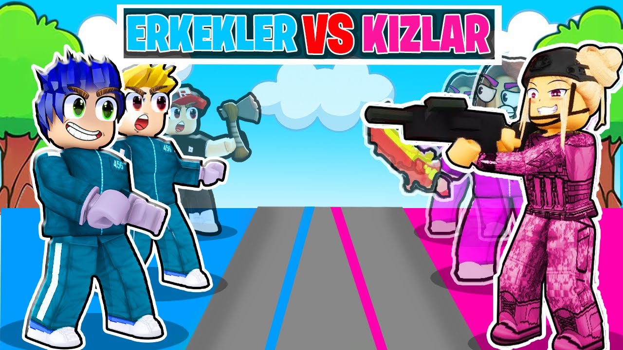 🔥 KIZLAR VS ERKEKLER SAVAŞI YAPTIK 🔥
