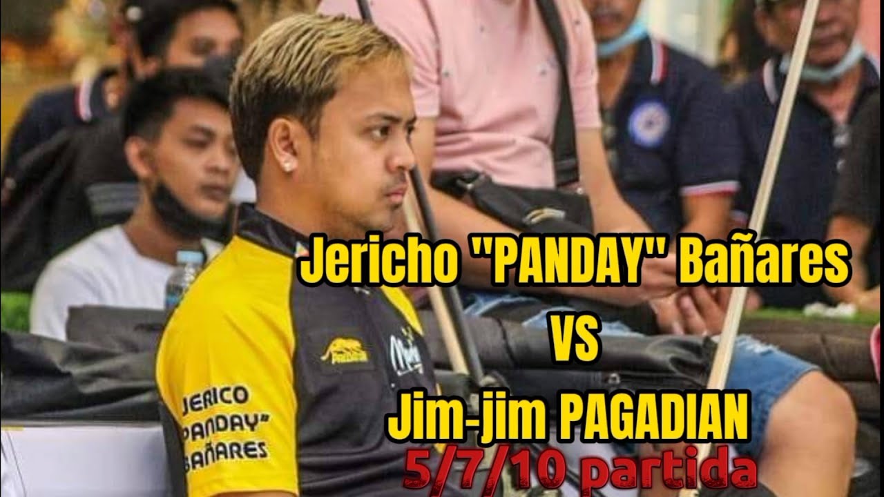 Jericho PANDAY Bañares 🆚 Jim-jim PAGADIAN 5/7/10 partida 🎱 10 balls 🎱 Race 14 🔥