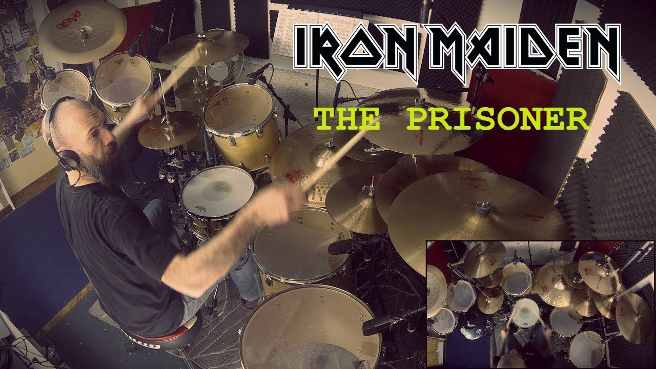 Iron Maiden - The Prisoner - Clive Burr Drum Cover by Edo Sala with Drum Charts