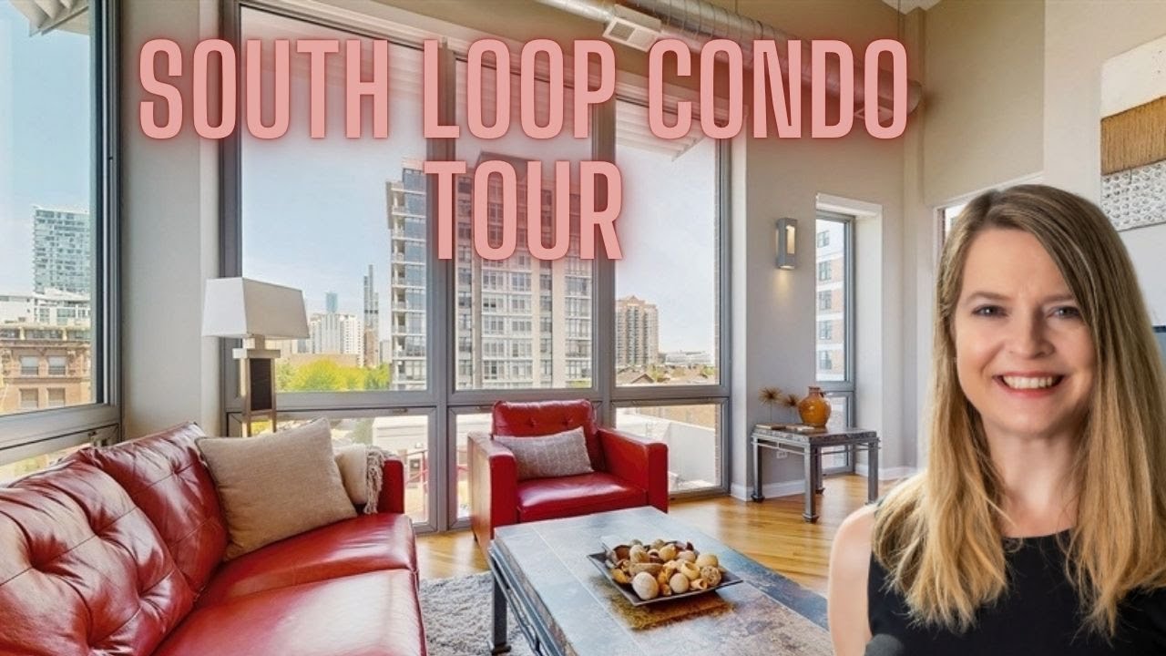 Chicago South Loop Condo Tour: Spacious, Stylish & Perfect Location! South Loop Lofts