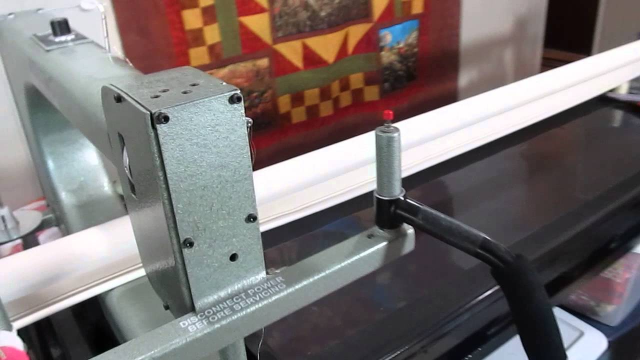 If you've ever wondered how long arm quilting machine works and moves, watch this video.