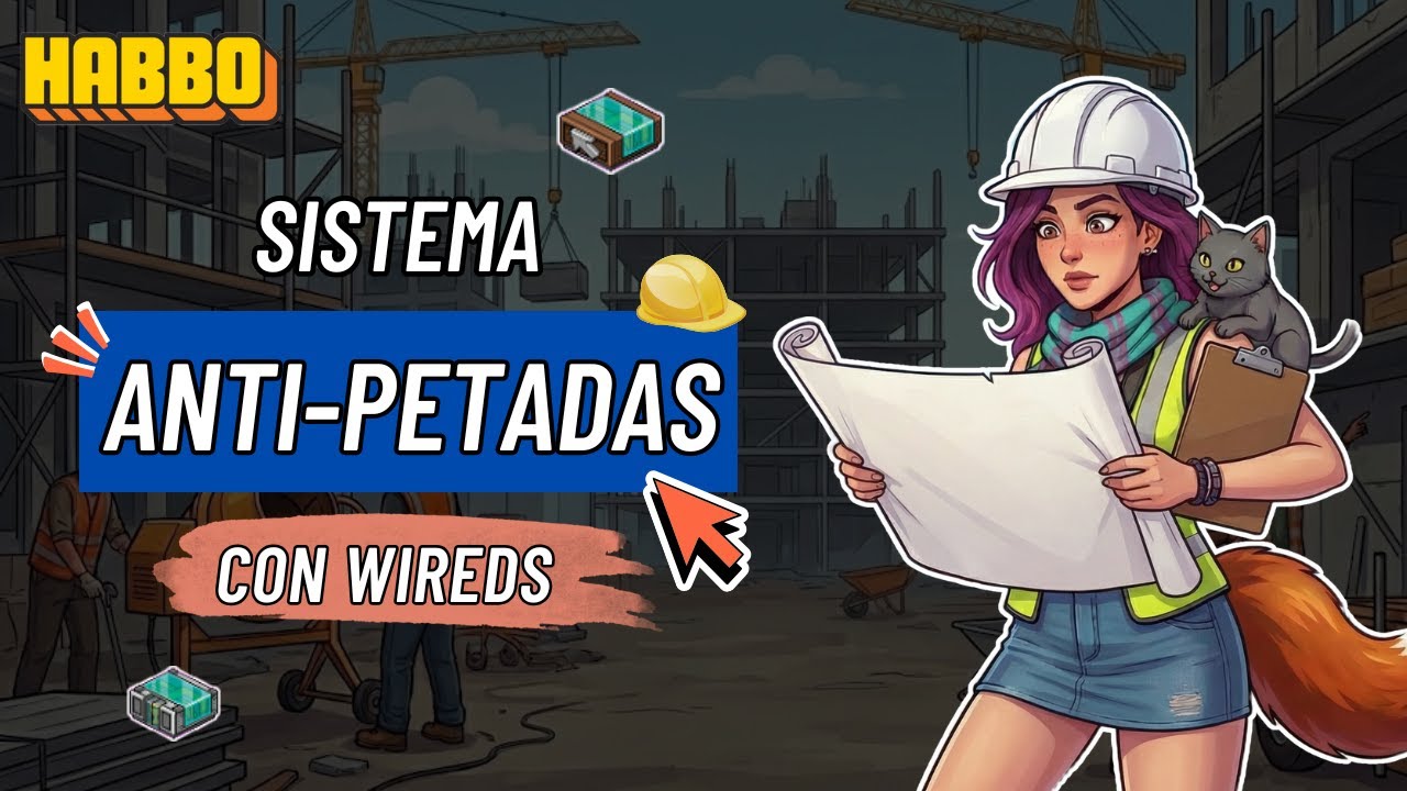 Cómo crear un Sistema ANTI PETADAS con WIRED en Habbo | Tutorial | LaChulaHB