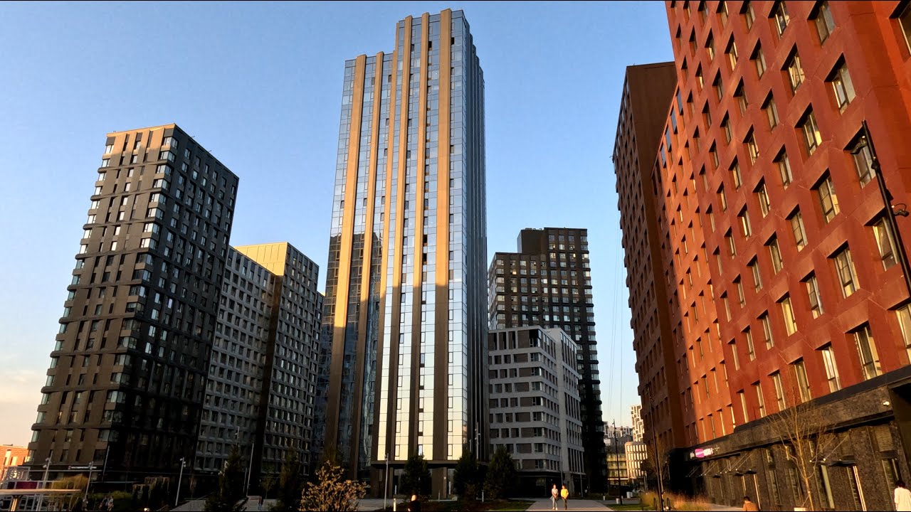 City walking #178. Moscow. Supernew buildings. (Москва. Суперновостройки)