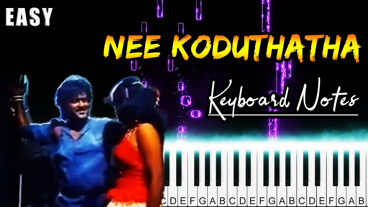 Nee Koduthatha Thiruppi Koduppen Keyboard Cover | Piano Notes | Maaveeran | Fernandez