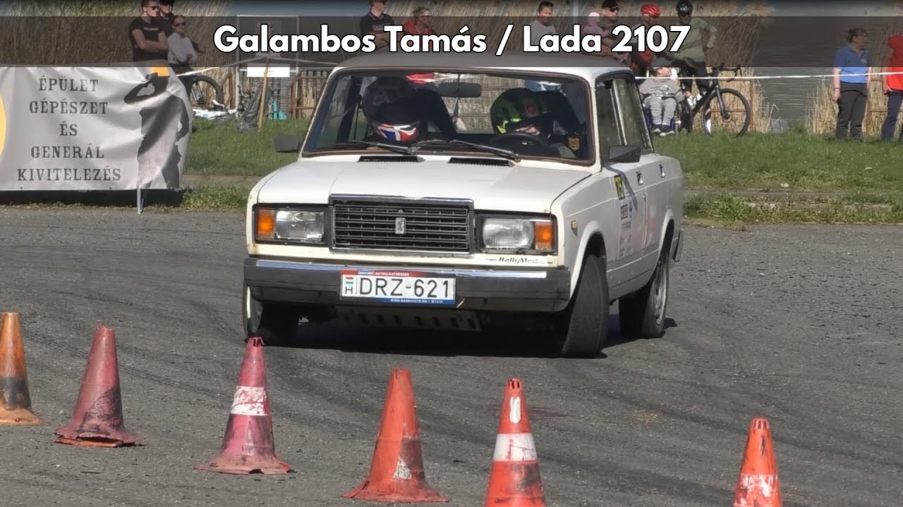 Galambos Tamás / Lada 2107 / Orfű Szlalom 2025. - TheLepoldMedia