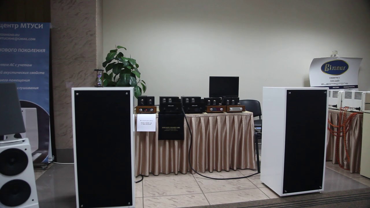 Astra Audio @ Tannoy 15 coaxial custom @Russian Hi End 2019