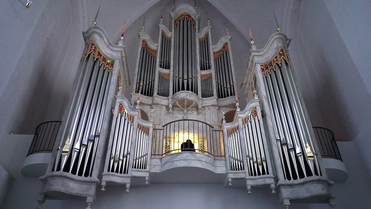 Felix Mendelssohn - Organ Sonata​ in D minor, op. 65 No. 6  - J.B. Robin (Mariager, Denmark)