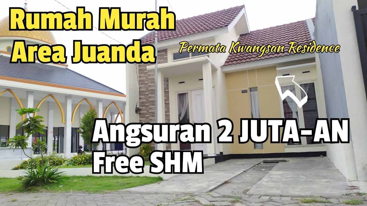 Rumah Murah Selatan Surabaya - 20menit dr Juanda | Permata Kwangsan Residence