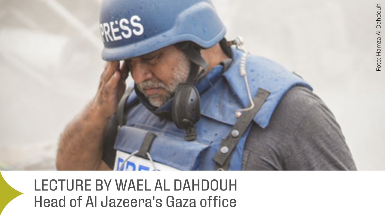 Lecture by the Gazan journalist Wael Al Dahdouh at Casa Árabe in Cordoba