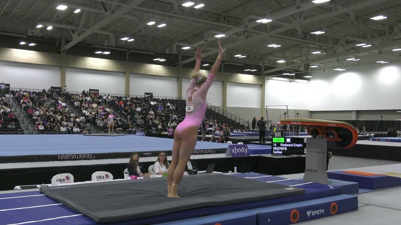 Sophie Schriever  - Vault -  2025 Nastia Liukin Cup