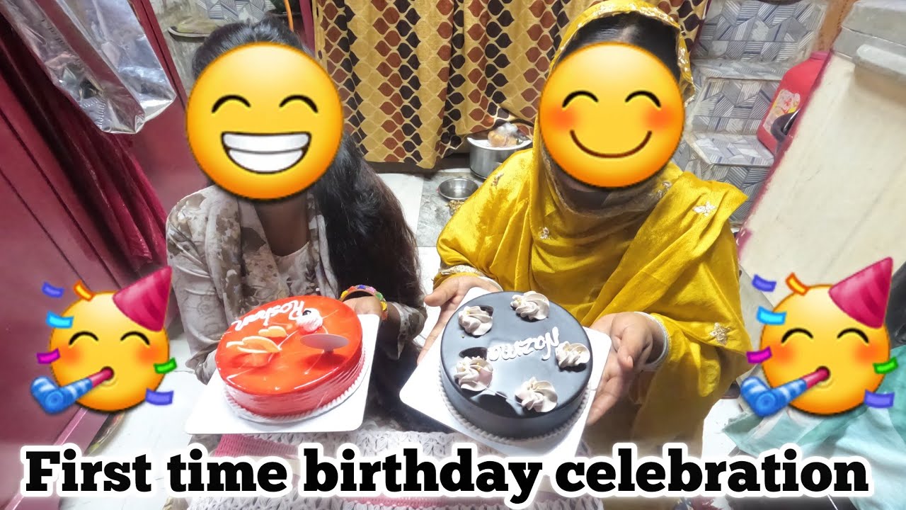 FIRST TIME NAJMA KA BIRTHDAY CELEBRATION ROSHAN BHABHI KE GHAR🥳 #familyvlogger 