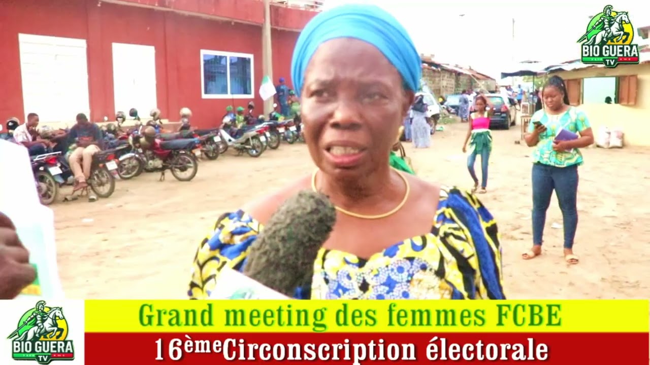 Grand Meeting de la 16ème circonscription électorale FCBE 2026