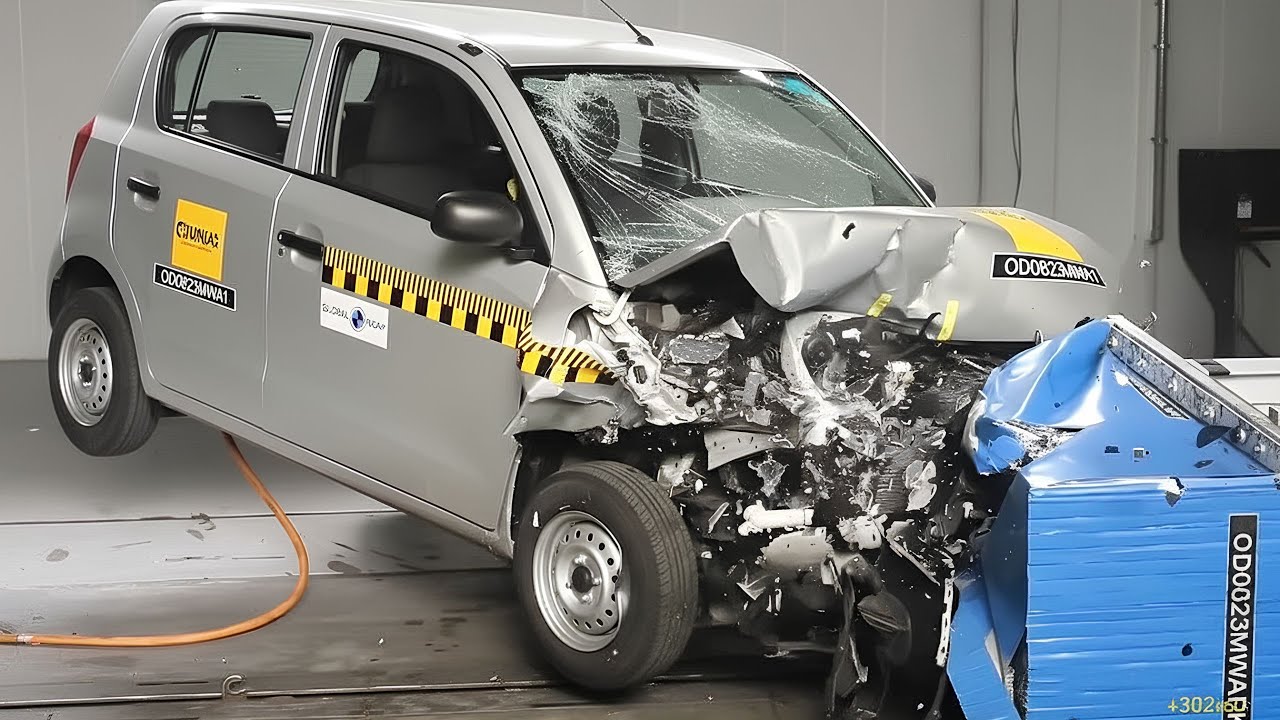 КРАШ-ТЕСТ KEI Car. КРАШ-ТЕСТ МАЛЕНЬКОГО АВТОМОБИЛЯ