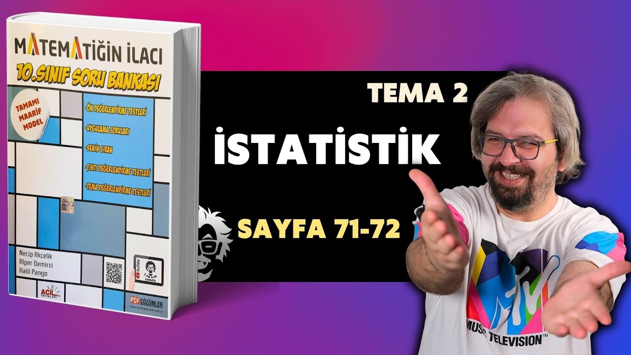 10. Sınıf Matematiğin İlacı | 71-72 Sayfa | İstatistik | Maarif Model