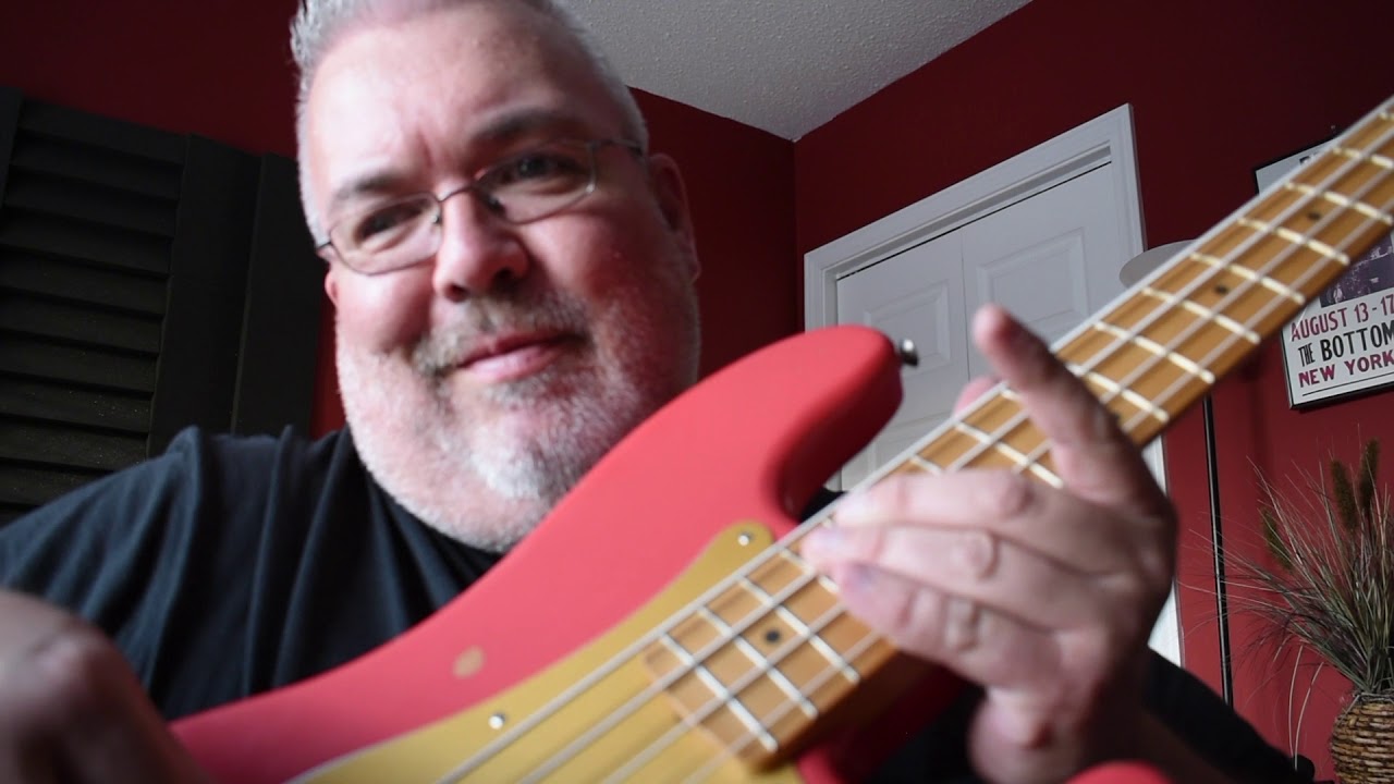 Babicz Full Contact Bridge install on a Fender Precision Bass