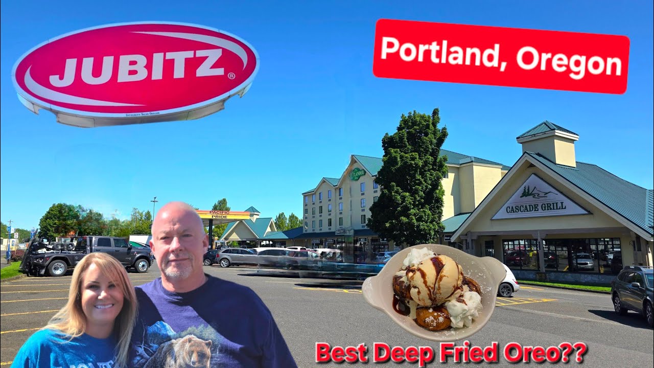 Jubitz Truck Stop (Cascade Grill) - Portland, Oregon (BEST DEEP FRIED OREO?)