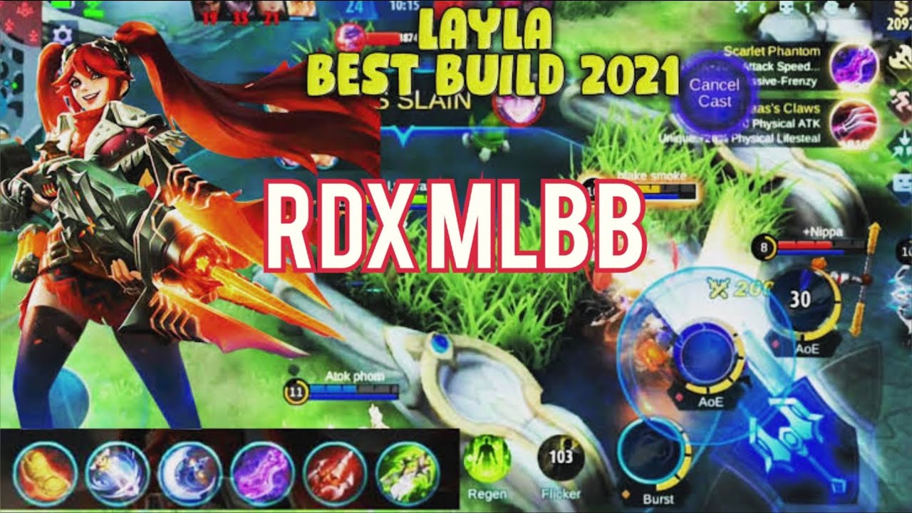 LAYLA ONLY ONE HIT HOT BUILD | MOBILE LEGENDS LAYLA BEST BUILD 2023 | TRENDING VIDEO