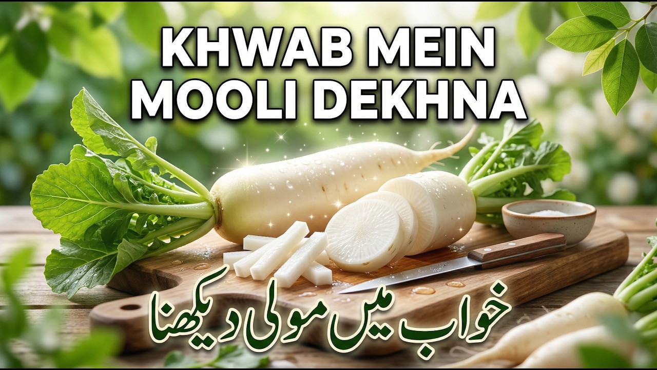 Khwab Mein Mooli Dekhna Ki Tabeer | خواب میں مولی دیکھنا | Radish In Dream Meaning|Mufti Saeed Saadi