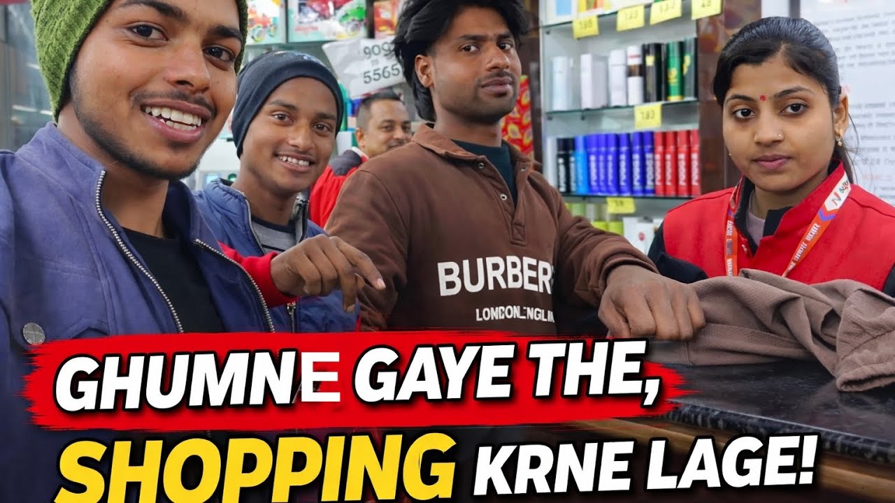 Ghumne gaye the shopping 🛍️🛒