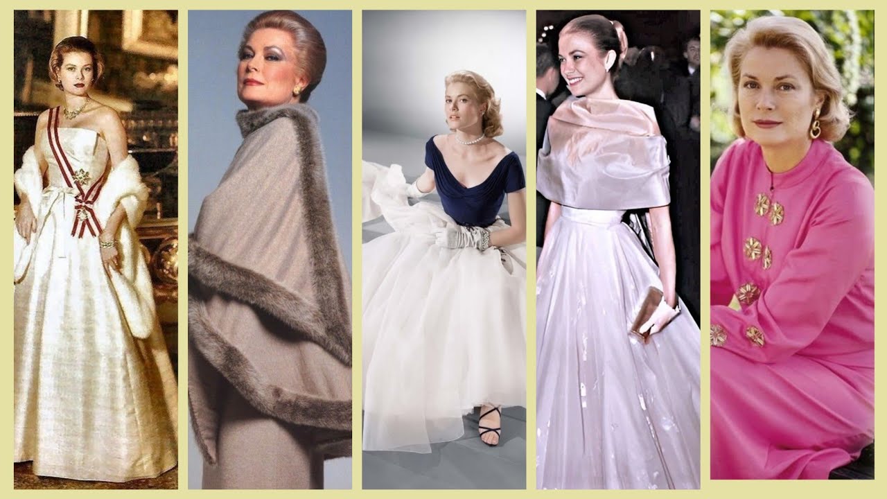Princess Grace Kelly of Monaco in her royal throughout the year style #viralvideos #trending #style