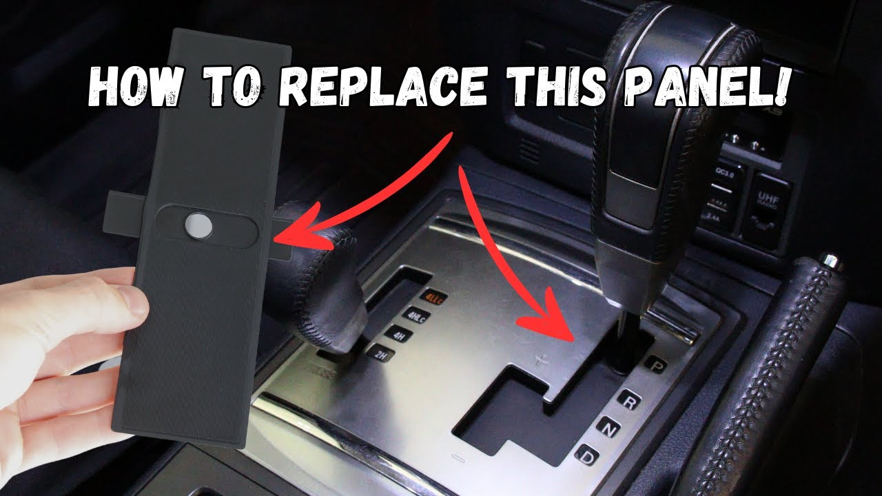 How to Install a Shift Lever Trim Panel in Your Mitsubishi Pajero NS, NT, NW, NX