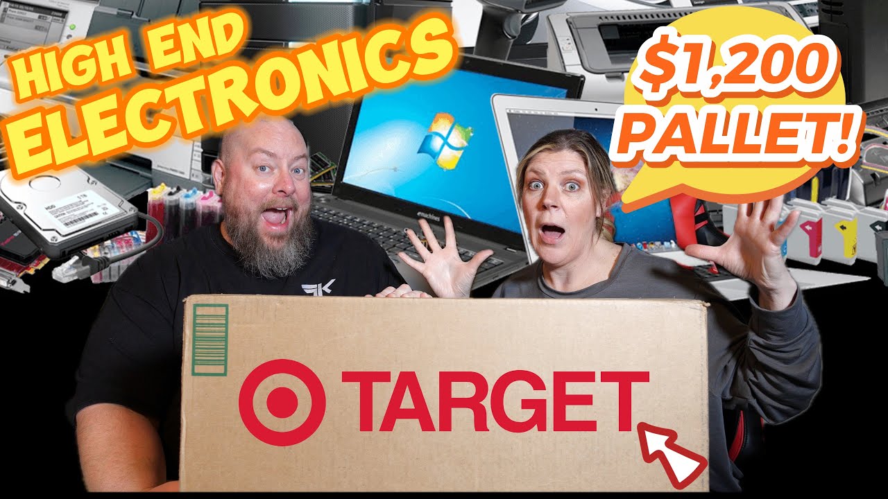 I bought a $1,200 HIGH END Target Electronics Return Pallet