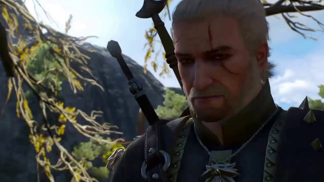 The Witcher 3: Wild Hunt - Creepy leshen cut scene