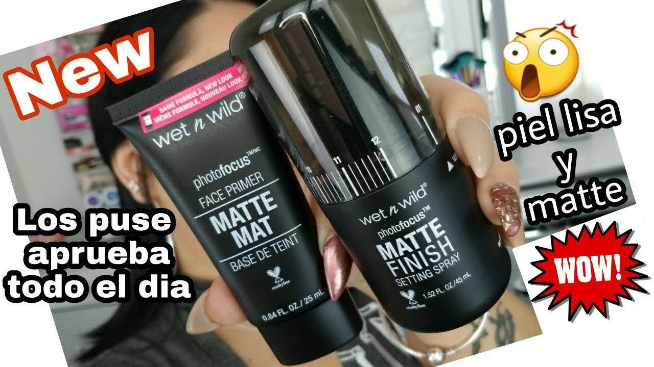 Nuevos Productos Matte Finish de Wet n Wild/ Primer y Setting Spray