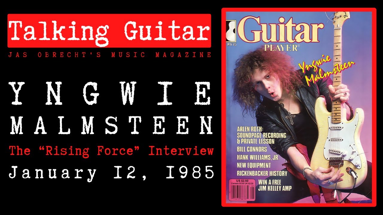 Yngwie Malmsteen’s 1985 “Rising Force” Interview
