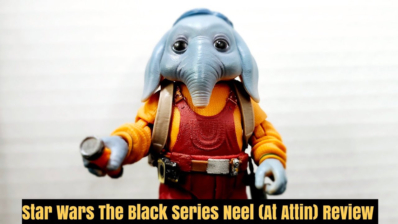 Star Wars The Black Series Neel (At Attin) Figure Review